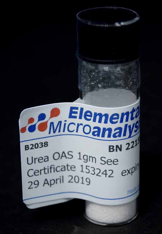 Urea OAS 1g See Certificate 424632 Exp 10/ Jun / 28